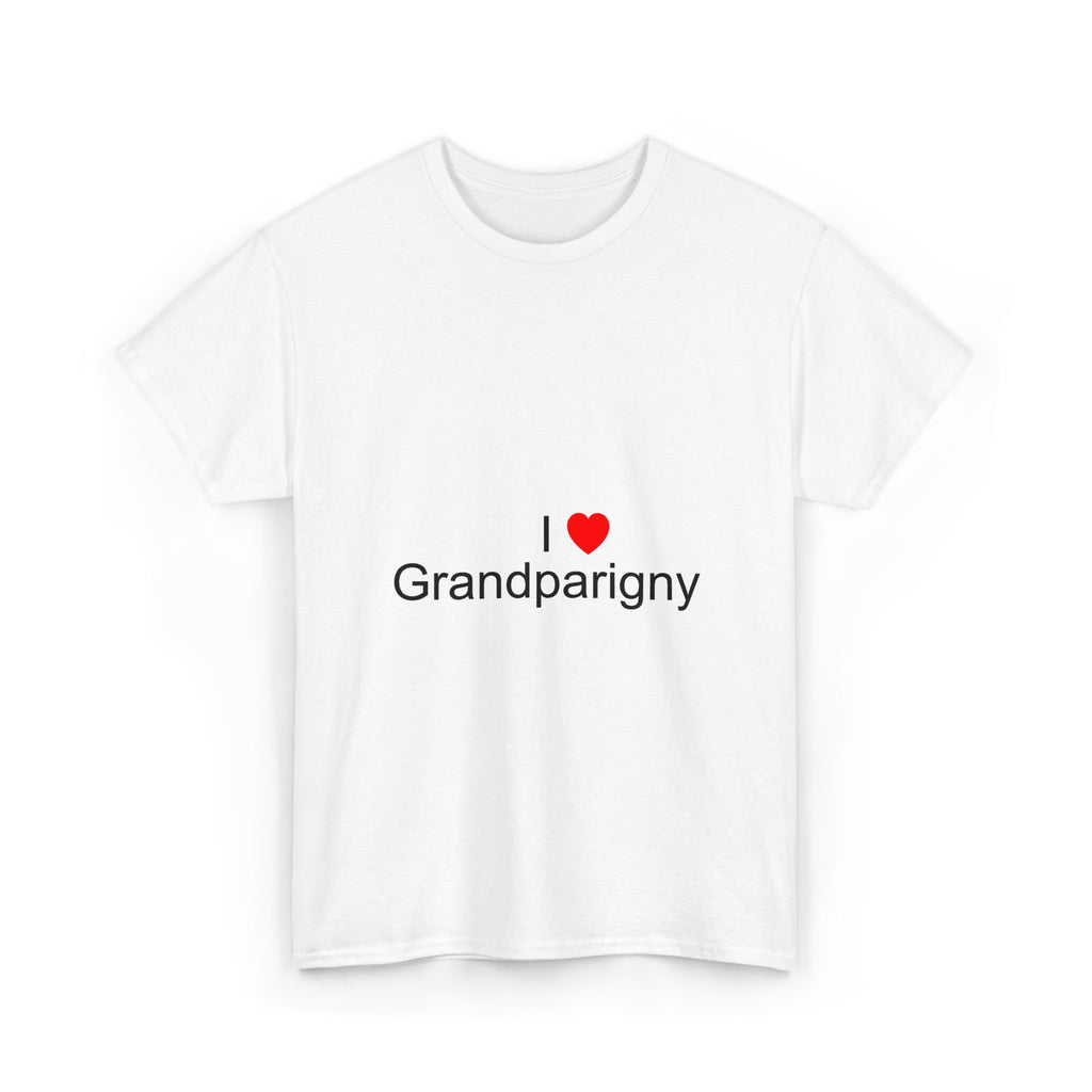T-shirt I love grandparigny
