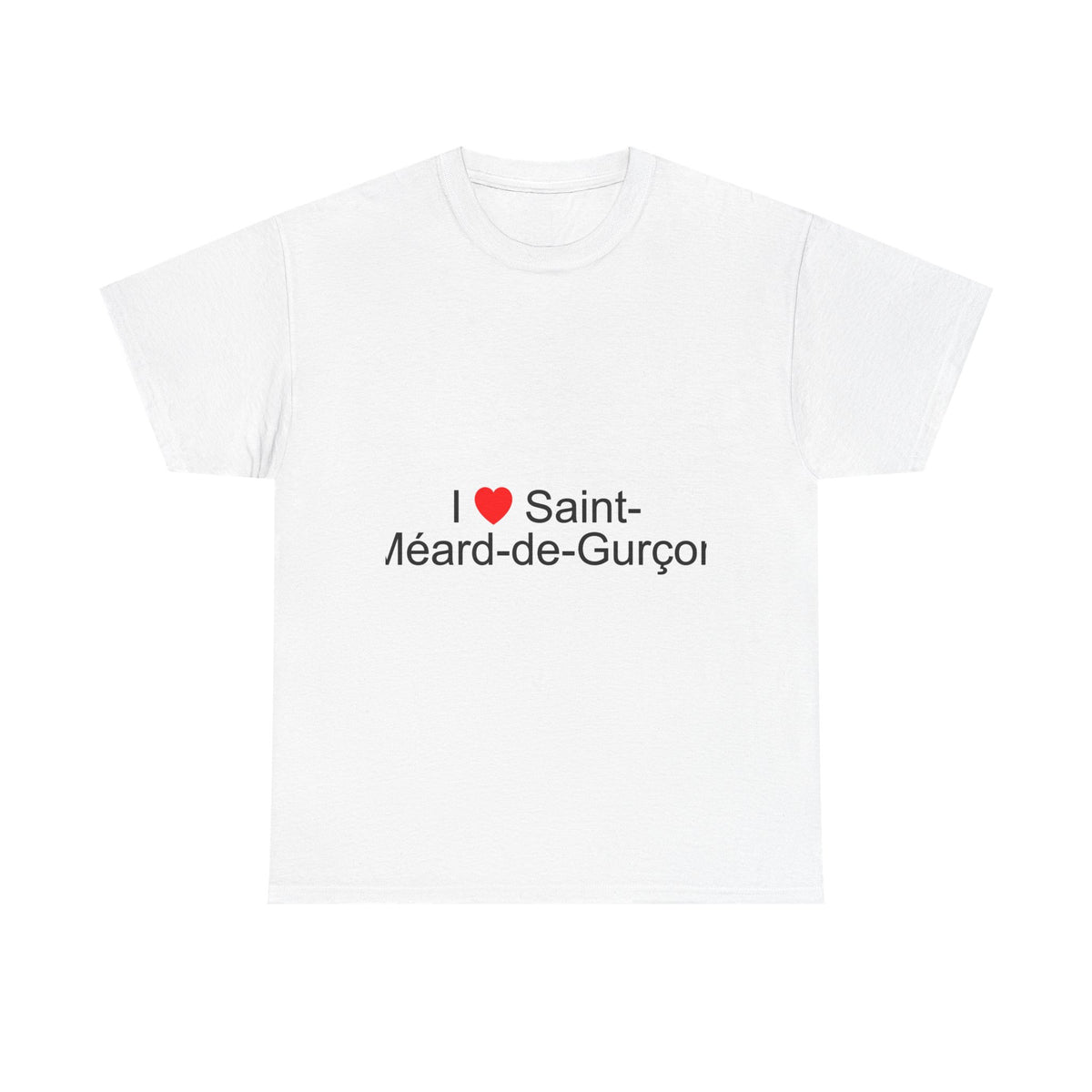 T-shirt I love saint-méard-de-gurçon