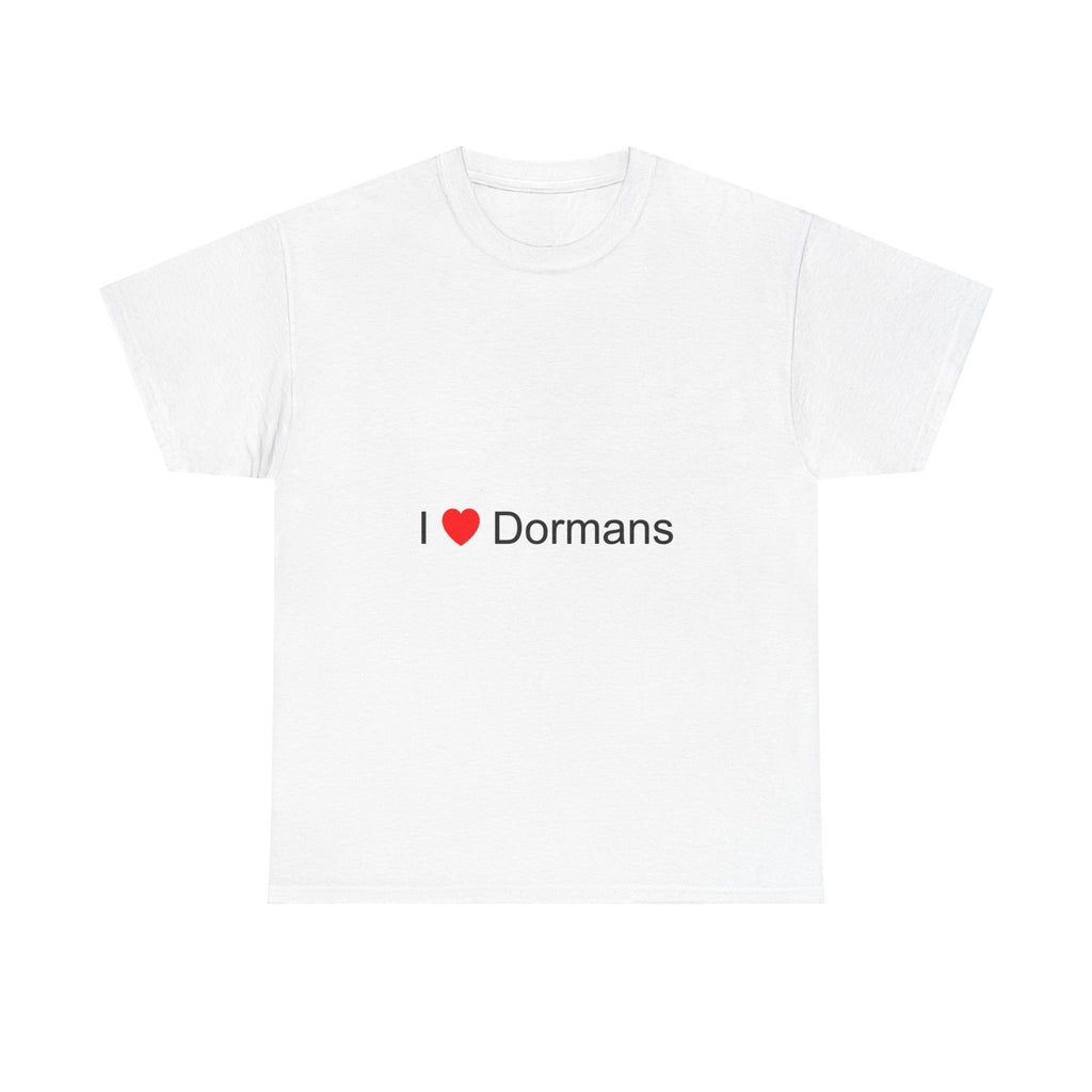 T-shirt I love dormans