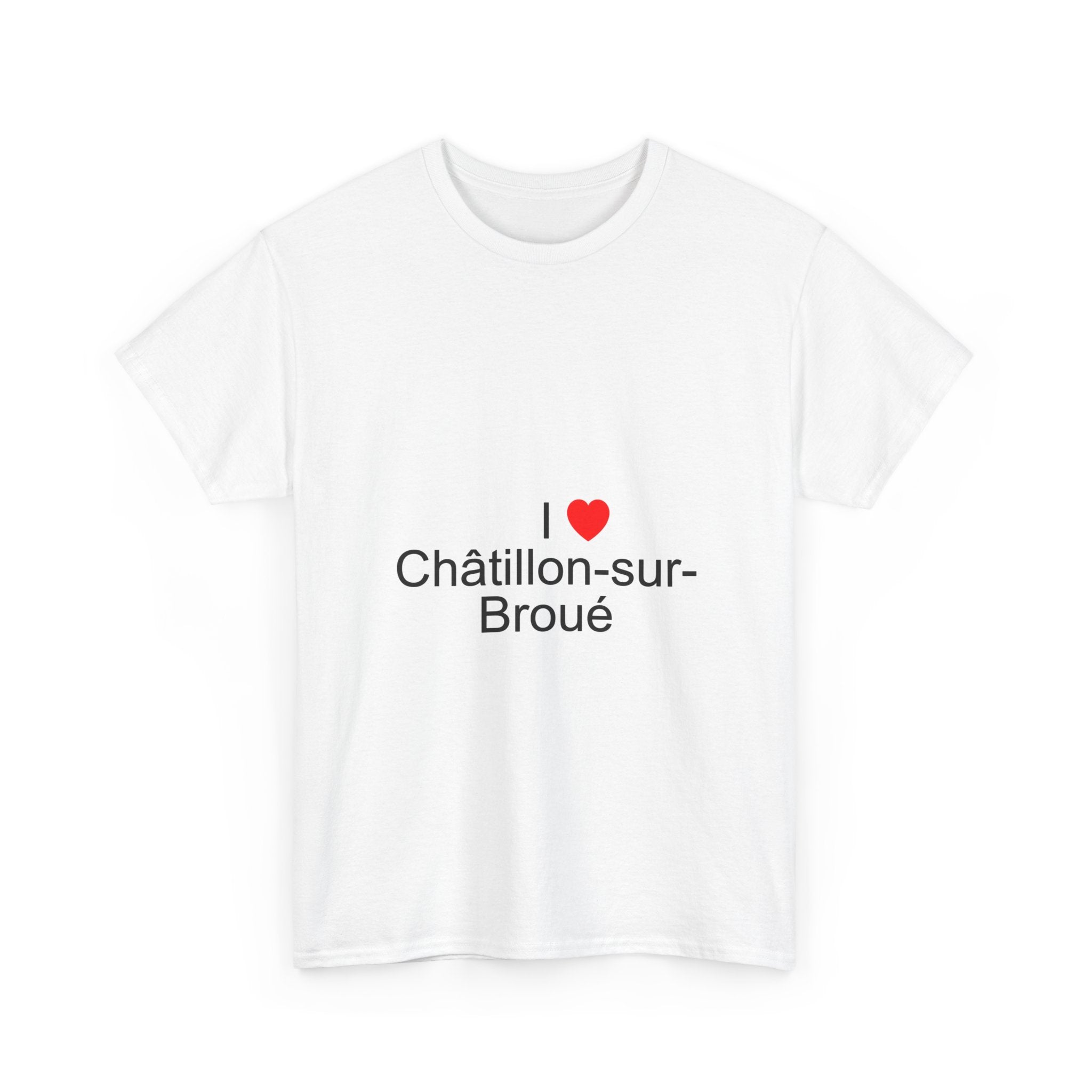 T-shirt I love châtillon-sur-broué