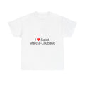 T-shirt I love saint-marc-à-loubaud