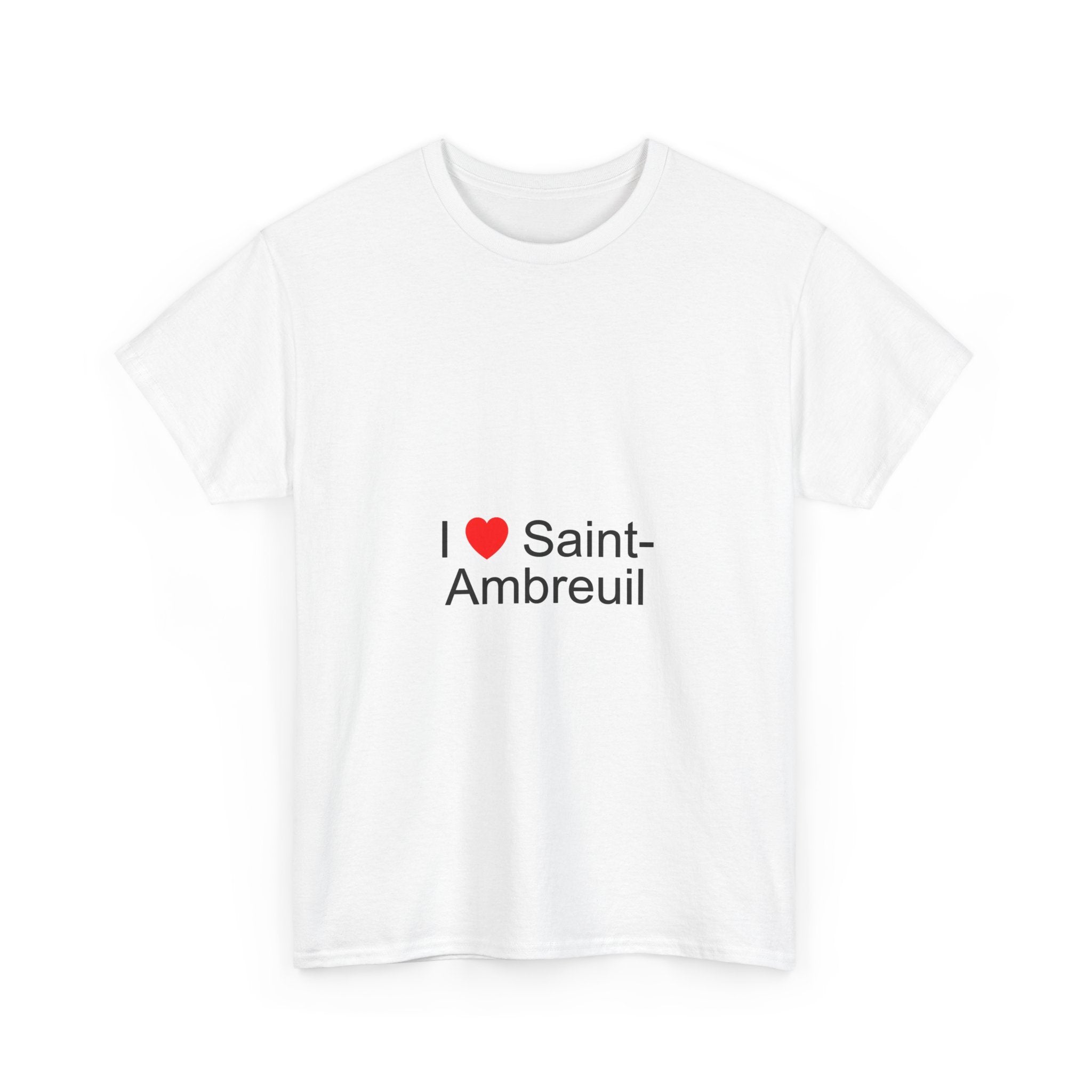 T-shirt I love saint-ambreuil