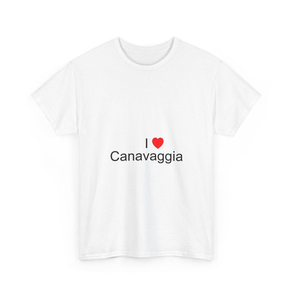 T-shirt I love Canavaggia
