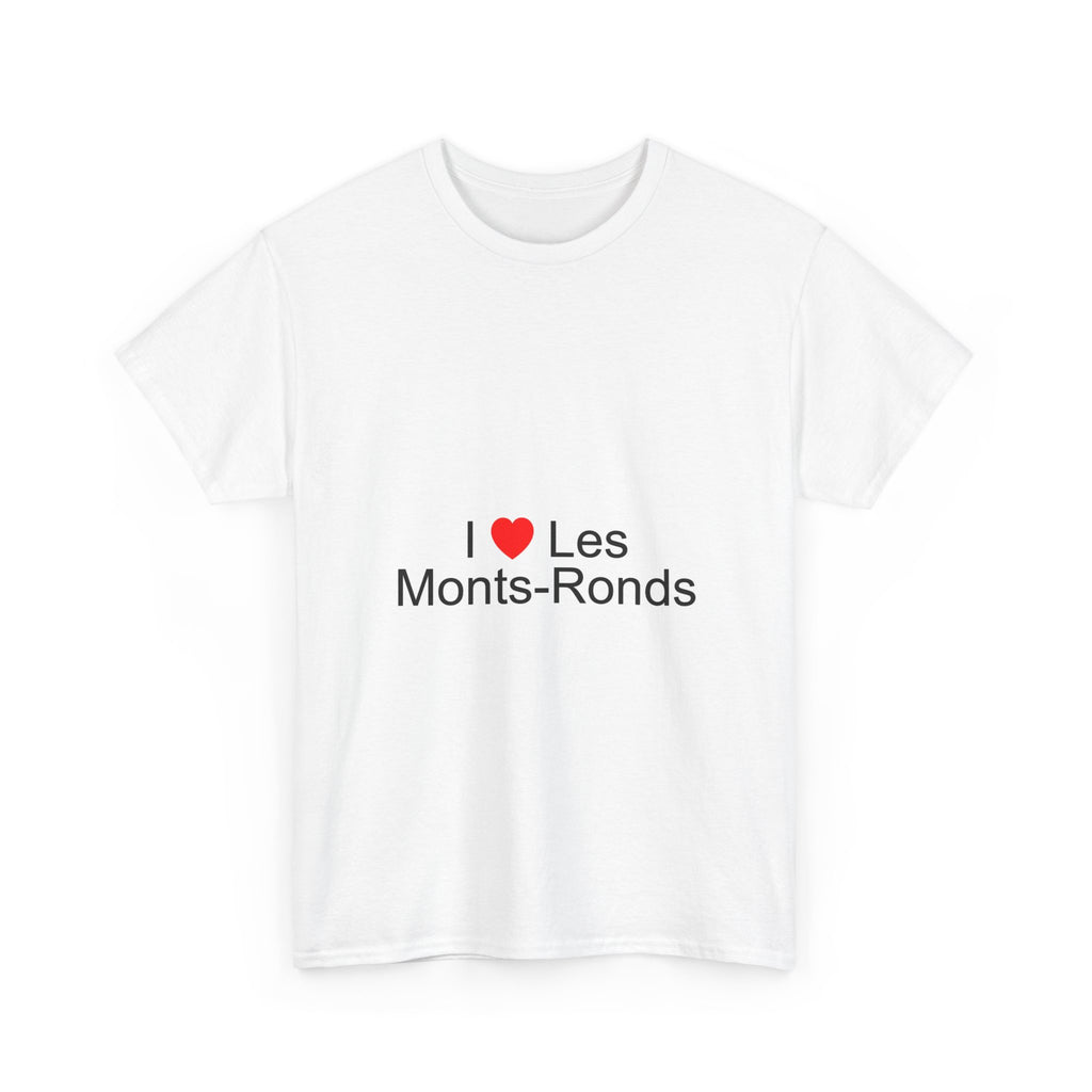T-shirt I love les monts-ronds