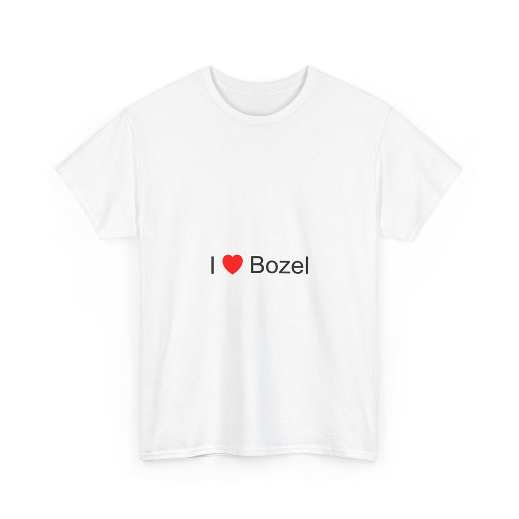 T-shirt I love bozel