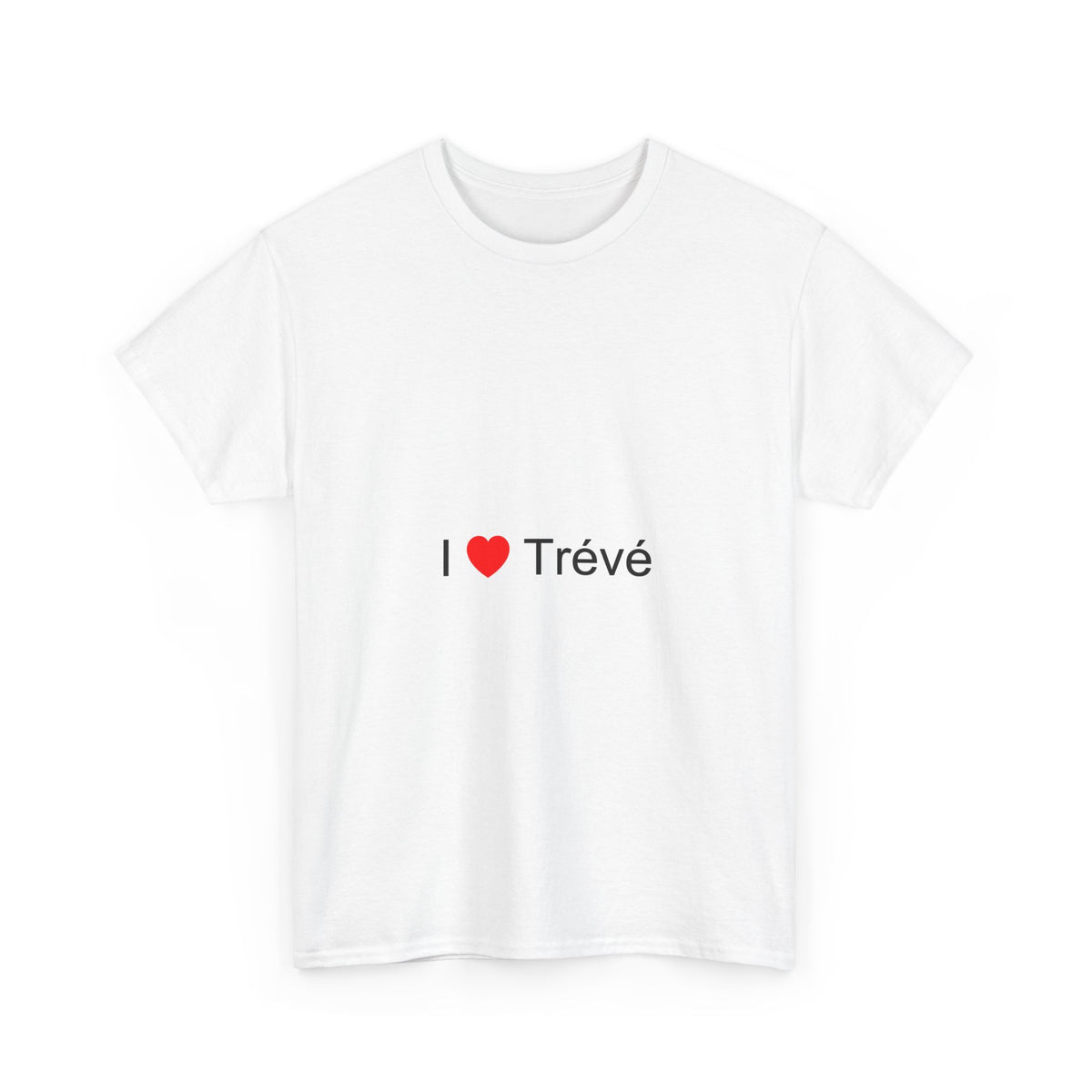 T-shirt I love trévé