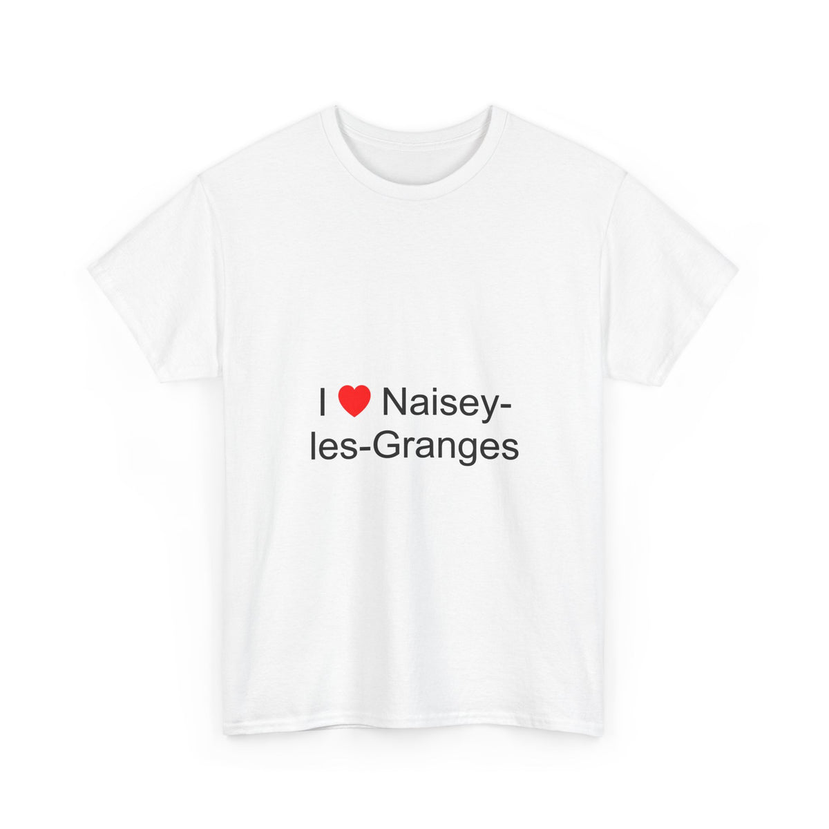 T-shirt I love naisey-les-granges