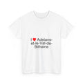 T-shirt I love adelans-et-le-val-de-bithaine