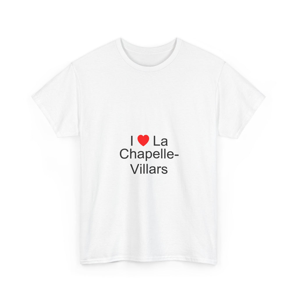 T-shirt I love la chapelle-villars