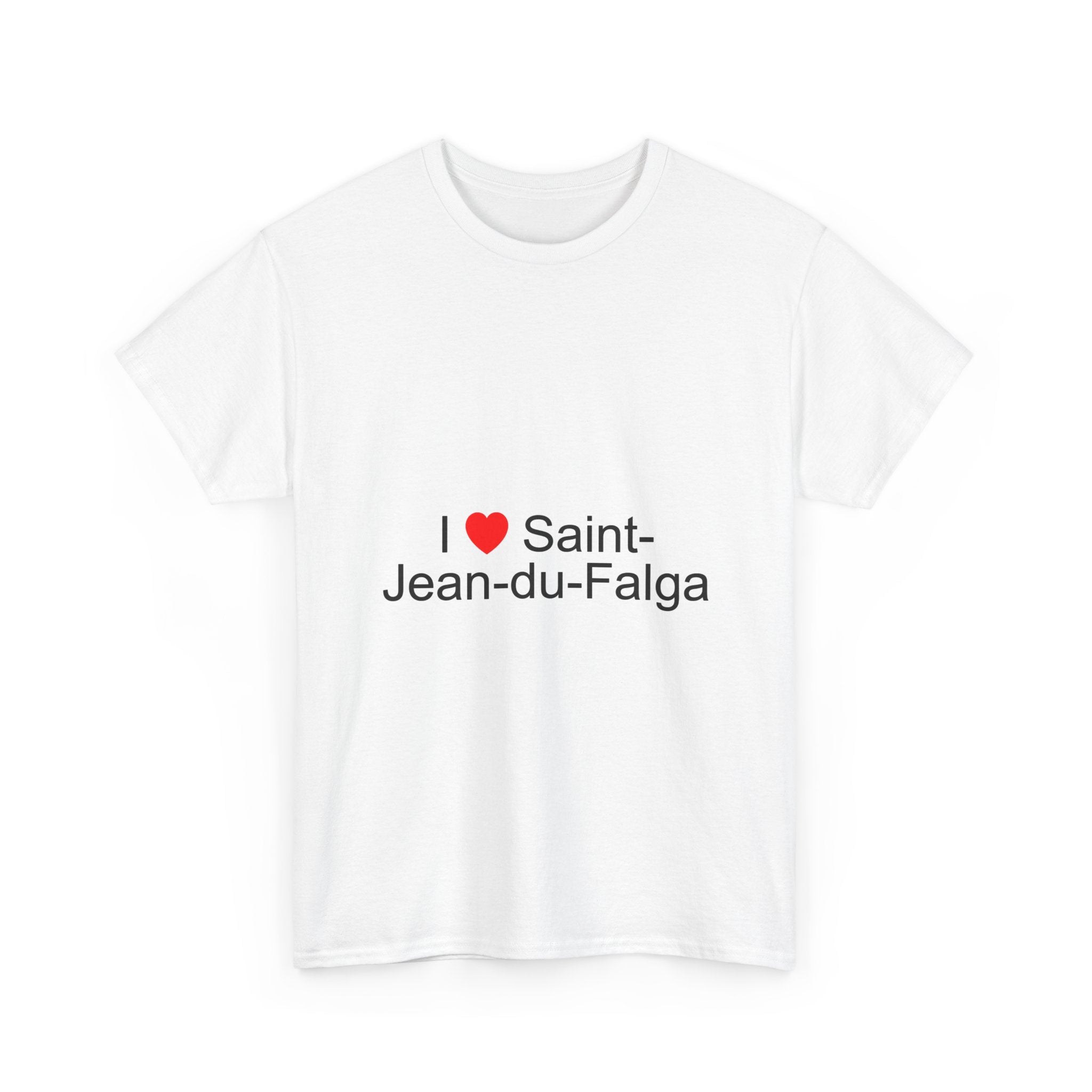 T-shirt I love saint-jean-du-falga