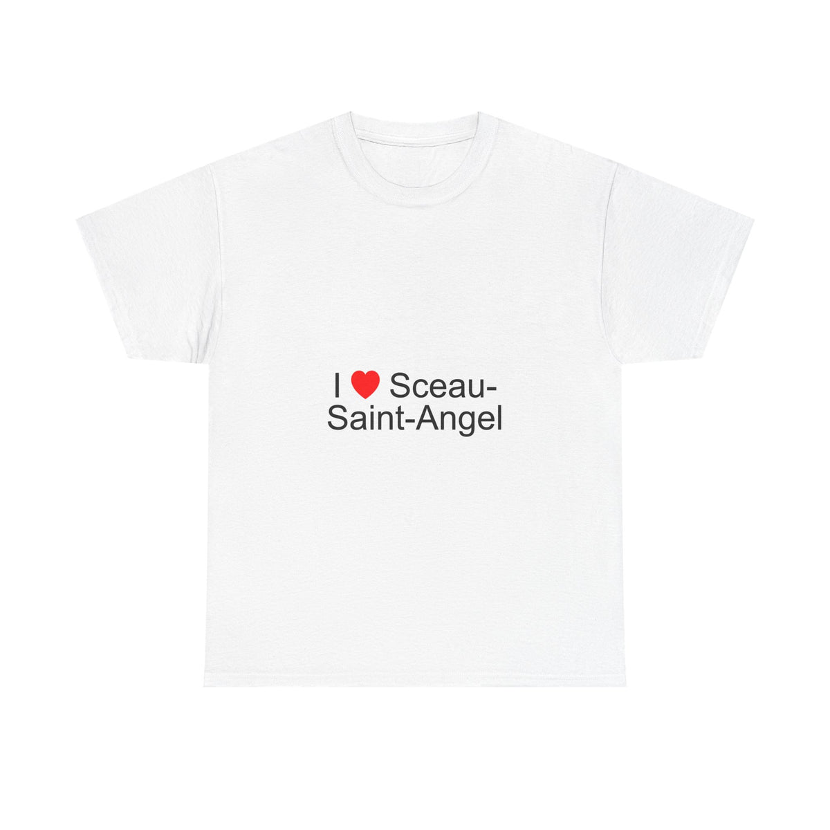 T-shirt I love sceau-saint-angel