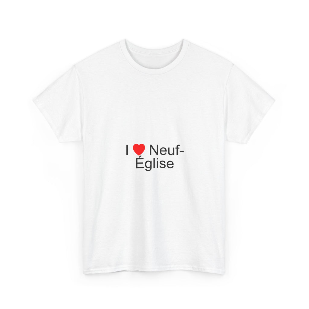 T-shirt I love neuf-église