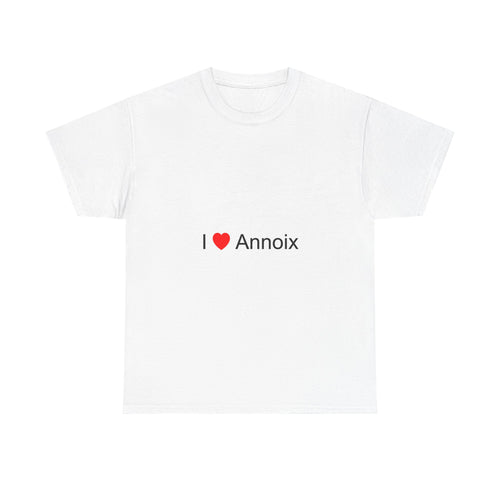 T-shirt I love annoix