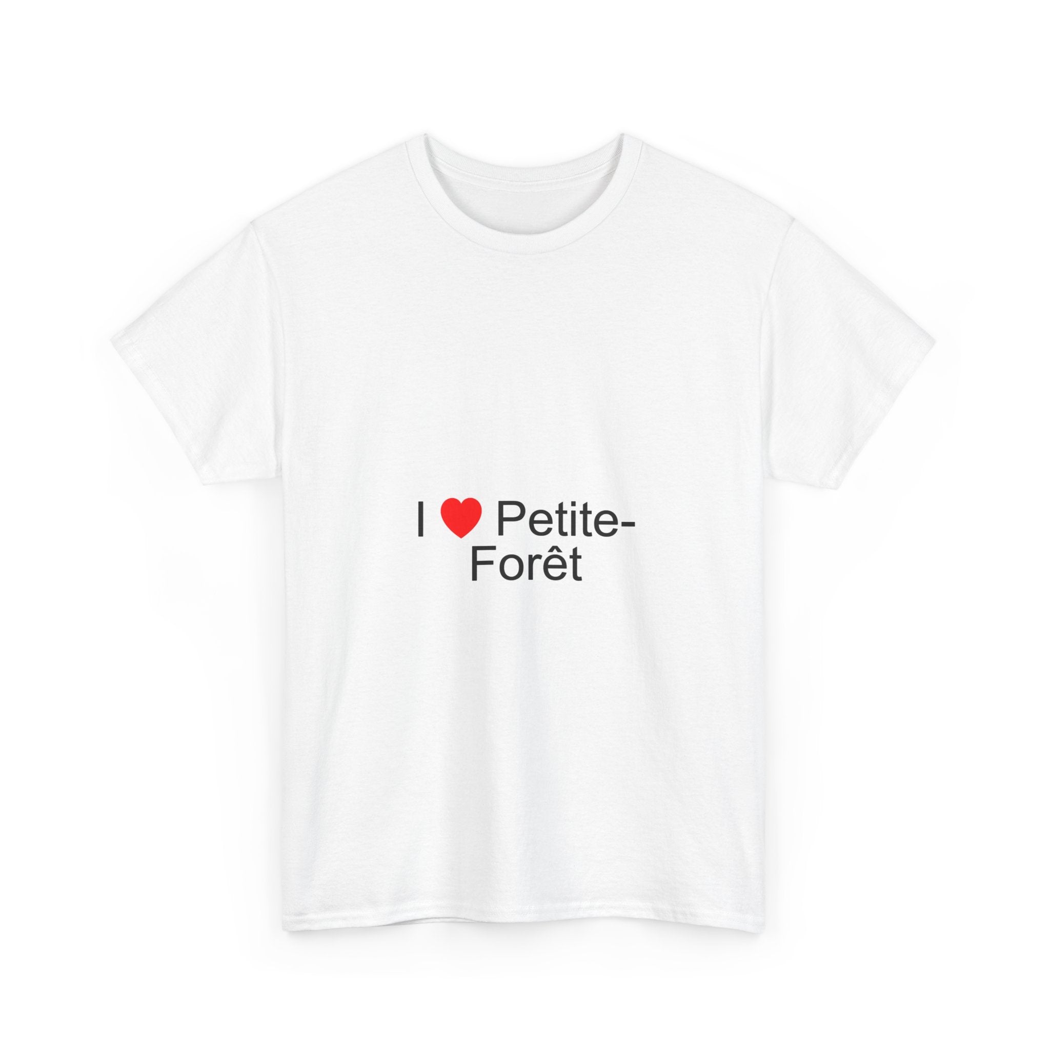 T-shirt I love petite-forêt