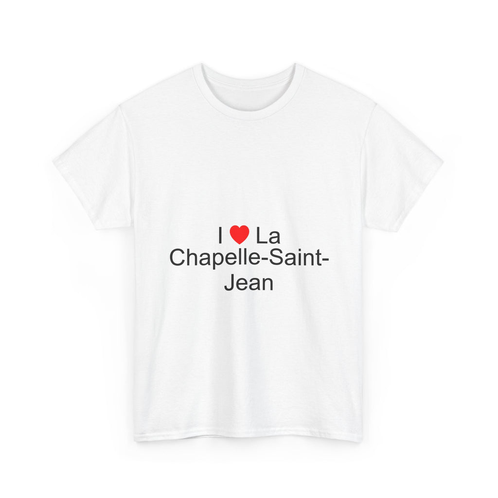 T-shirt I love la chapelle-saint-jean