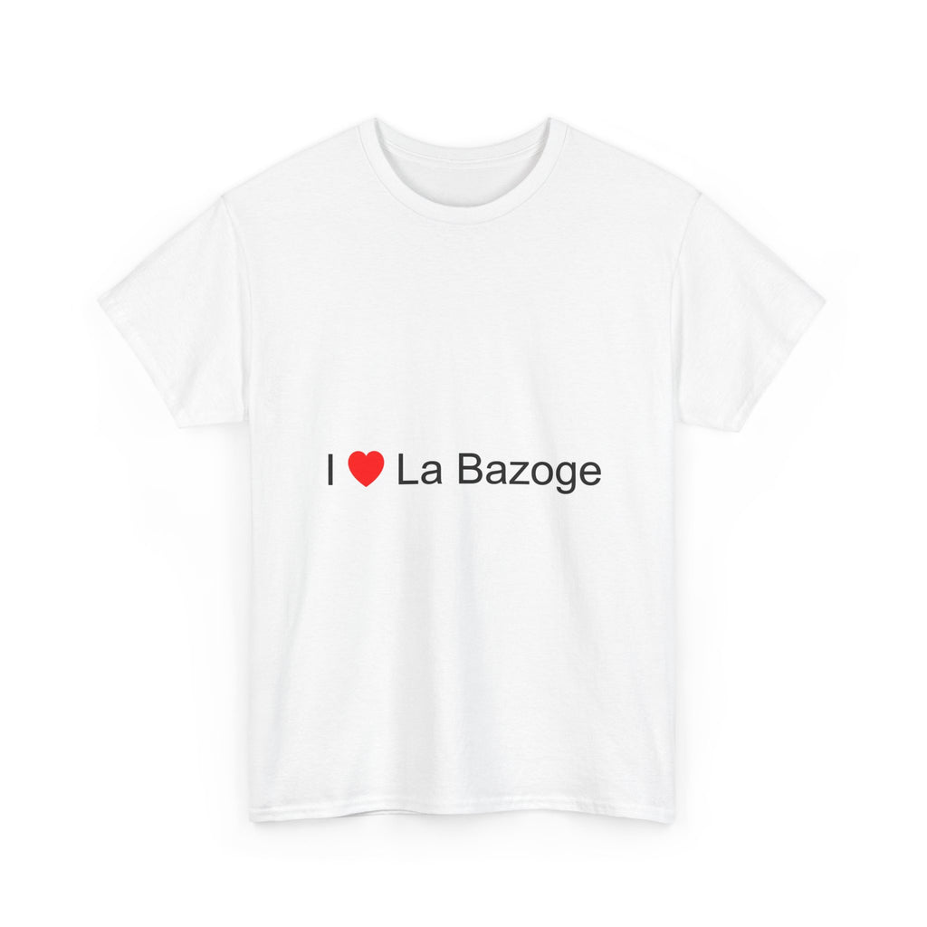 T-shirt I love la bazoge