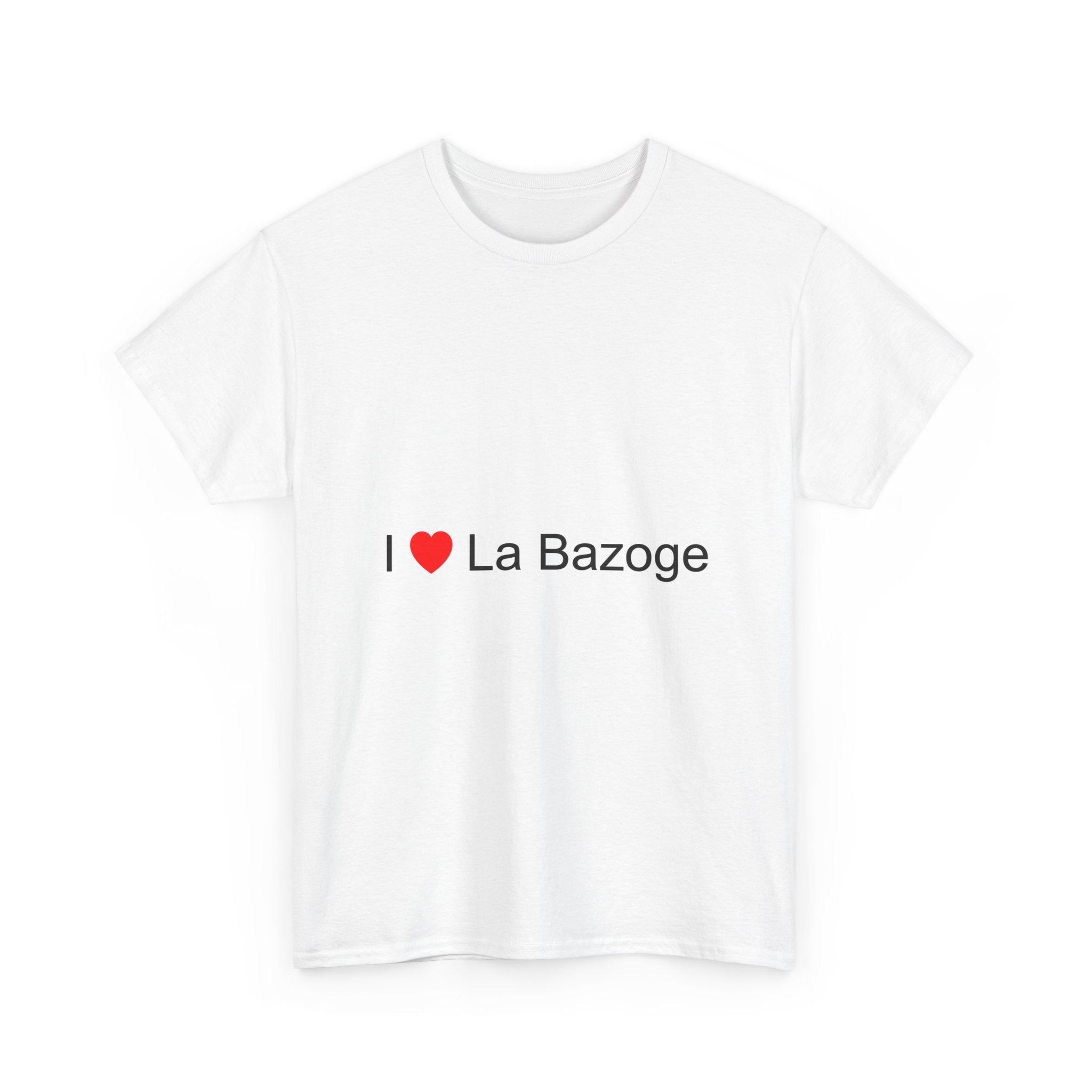 T-shirt I love la bazoge