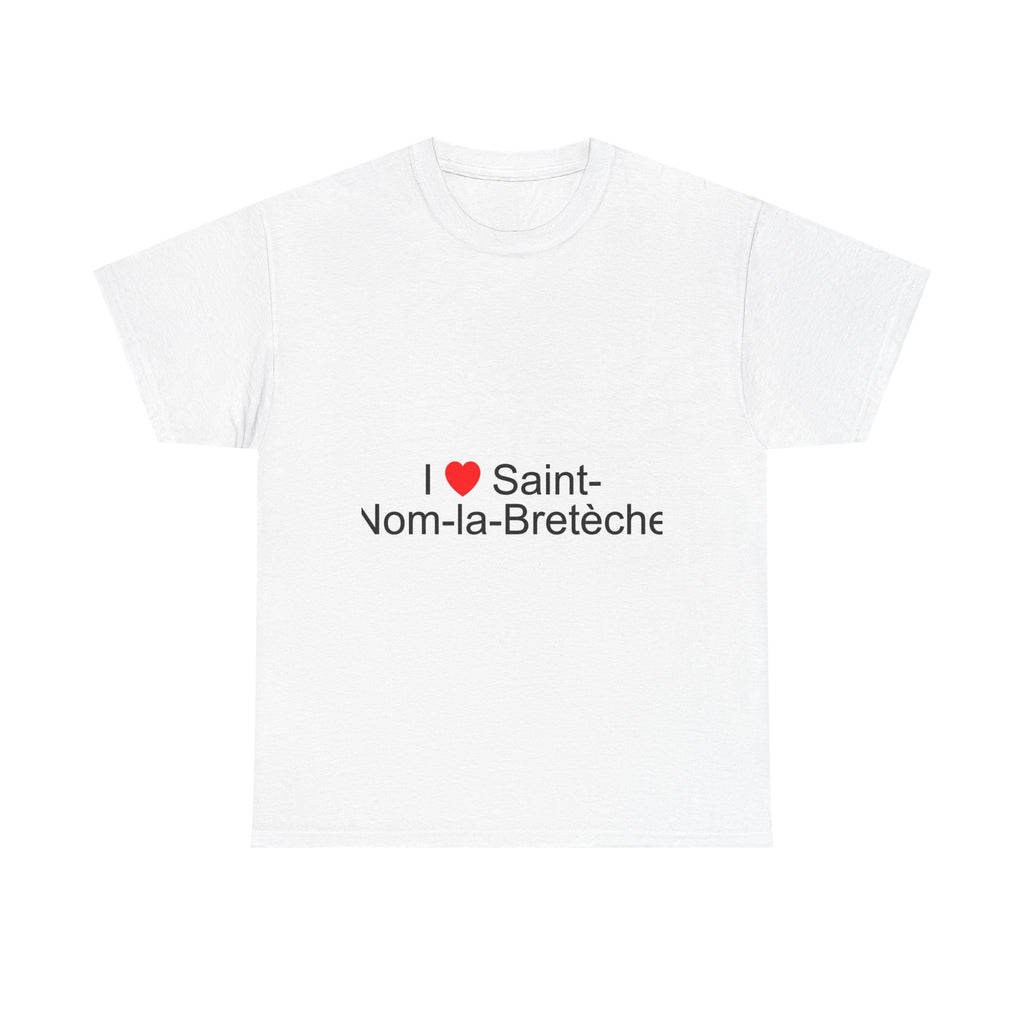 T-shirt I love saint-nom-la-bretèche