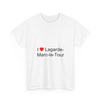 T-shirt I love Lagarde-Marc-la-Tour