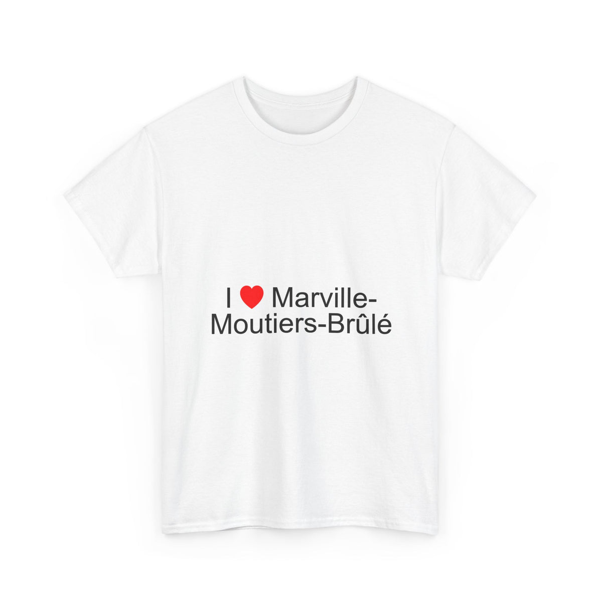 T-shirt I love marville-moutiers-brûlé