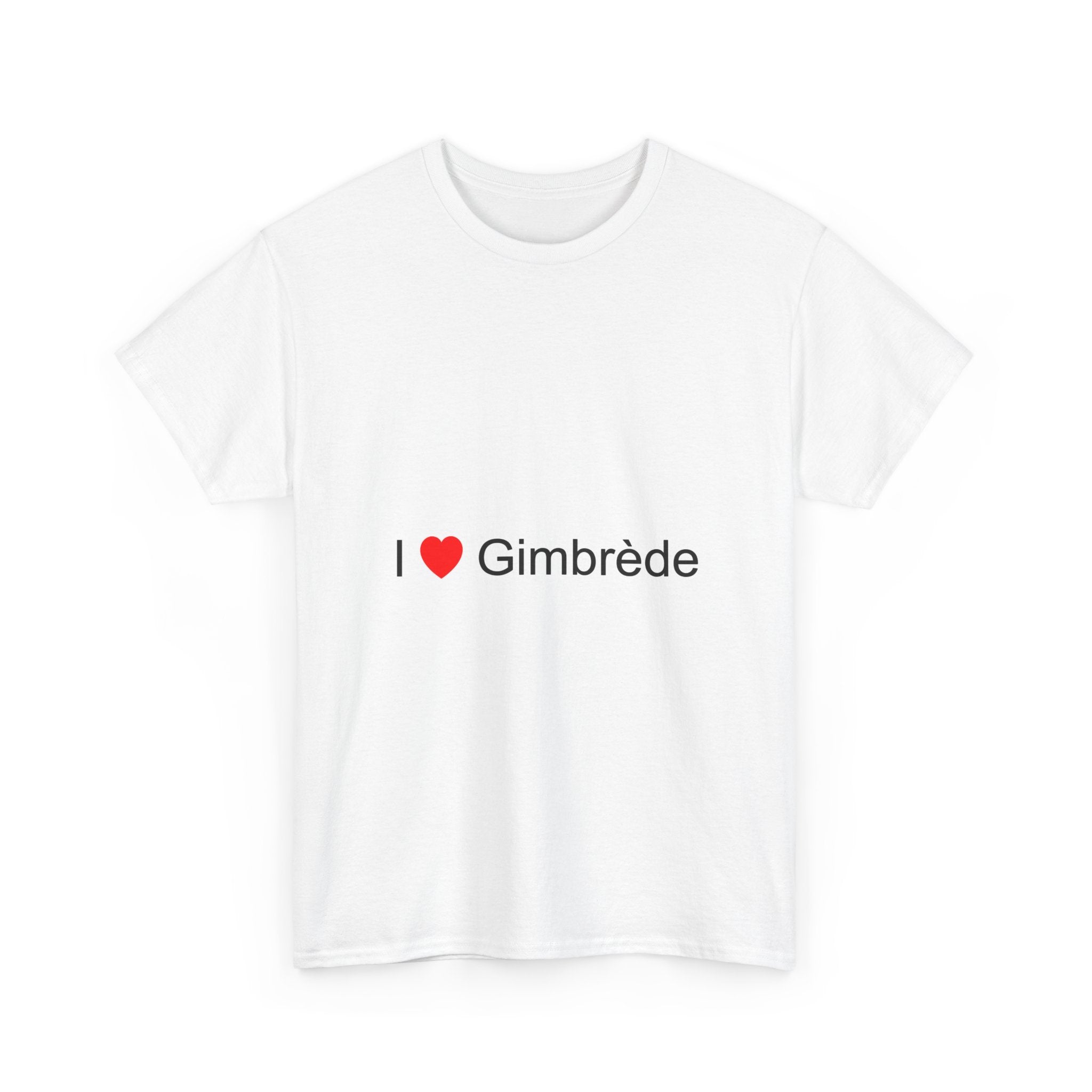 T-shirt I love gimbrède