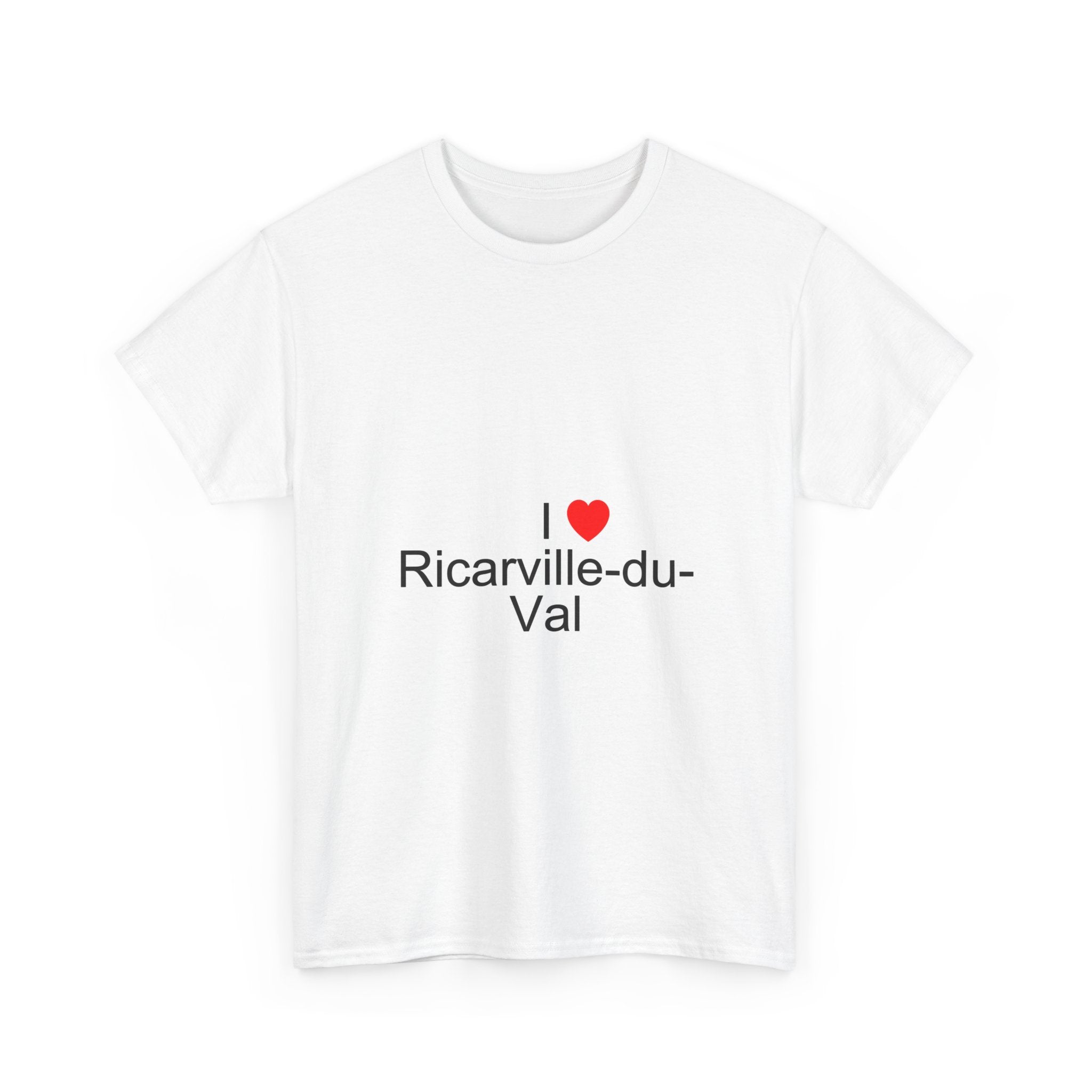 T-shirt I love ricarville-du-val