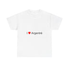 T-shirt I love Argentré