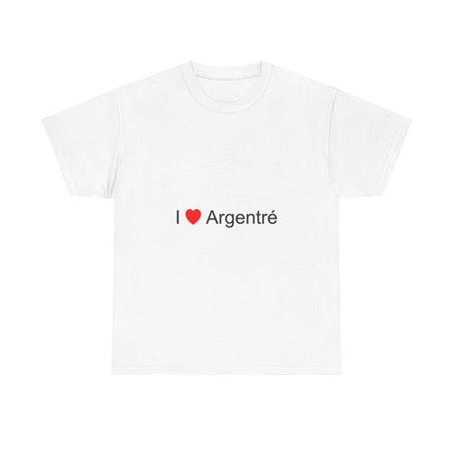 T-shirt I love argentré