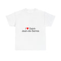 T-shirt I love saint-jean-de-serres