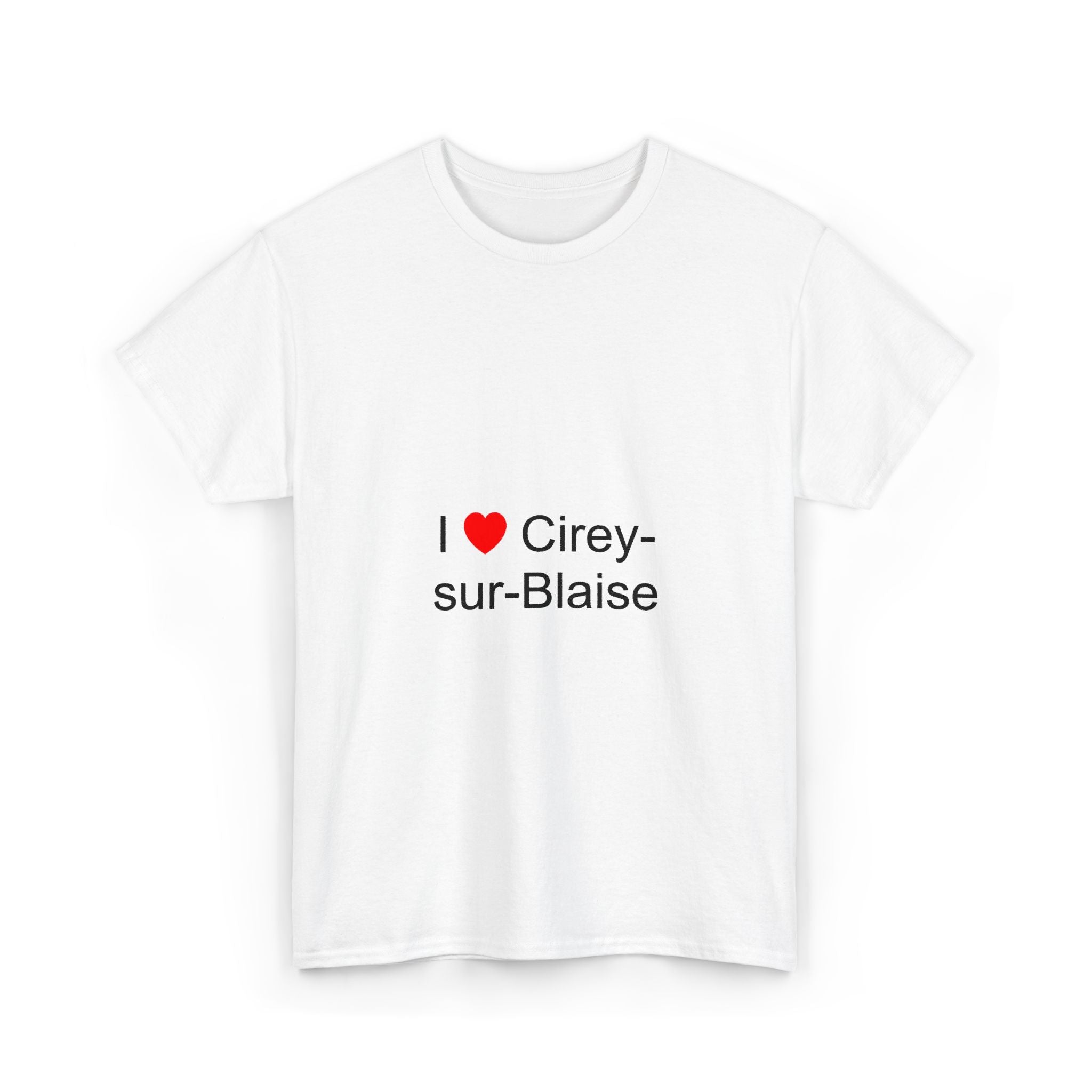 T-shirt I love cirey-sur-blaise