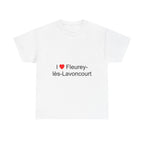 T-shirt I love Fleurey-lès-Lavoncourt