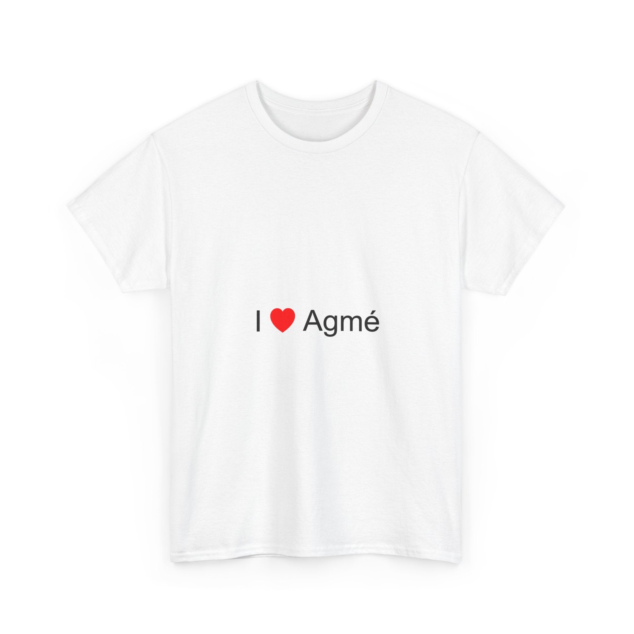 T-shirt I love agmé