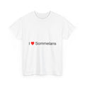 T-shirt I love sommelans