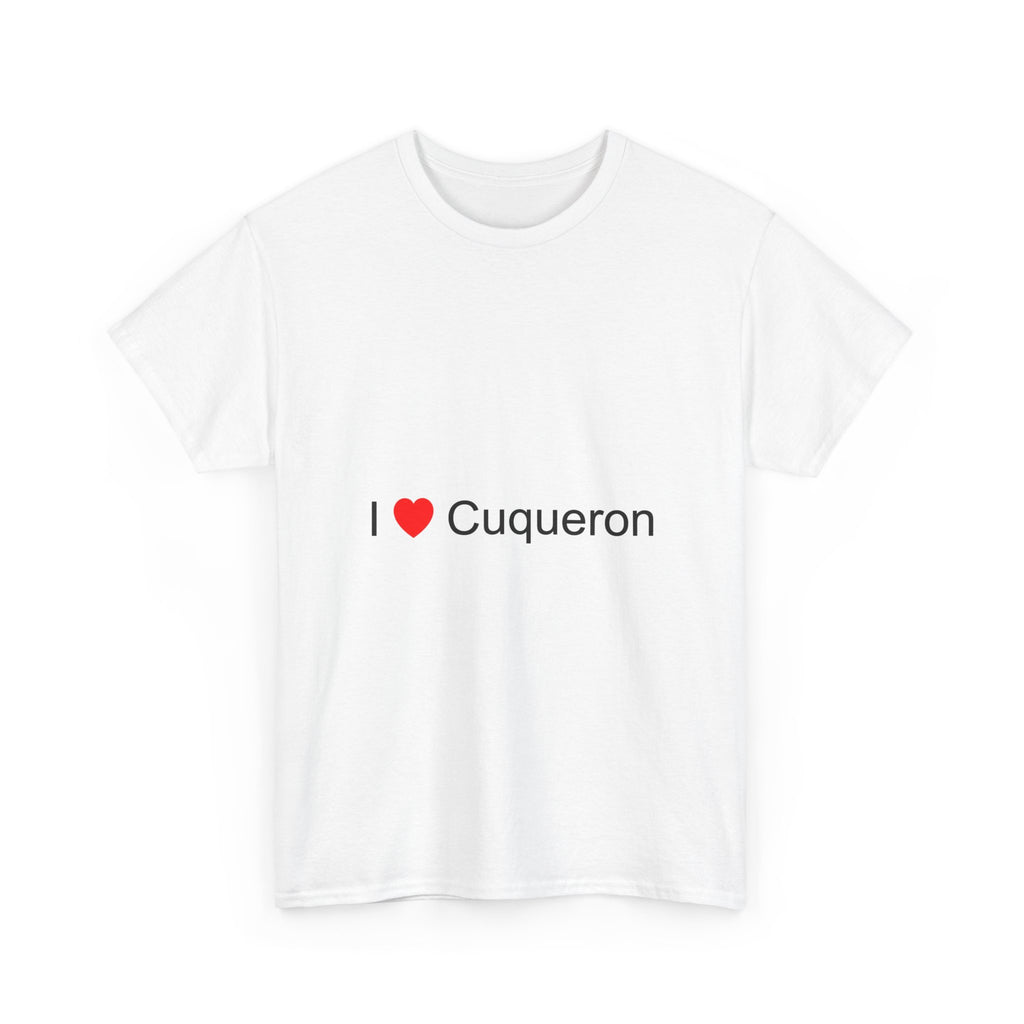 T-shirt I love cuqueron