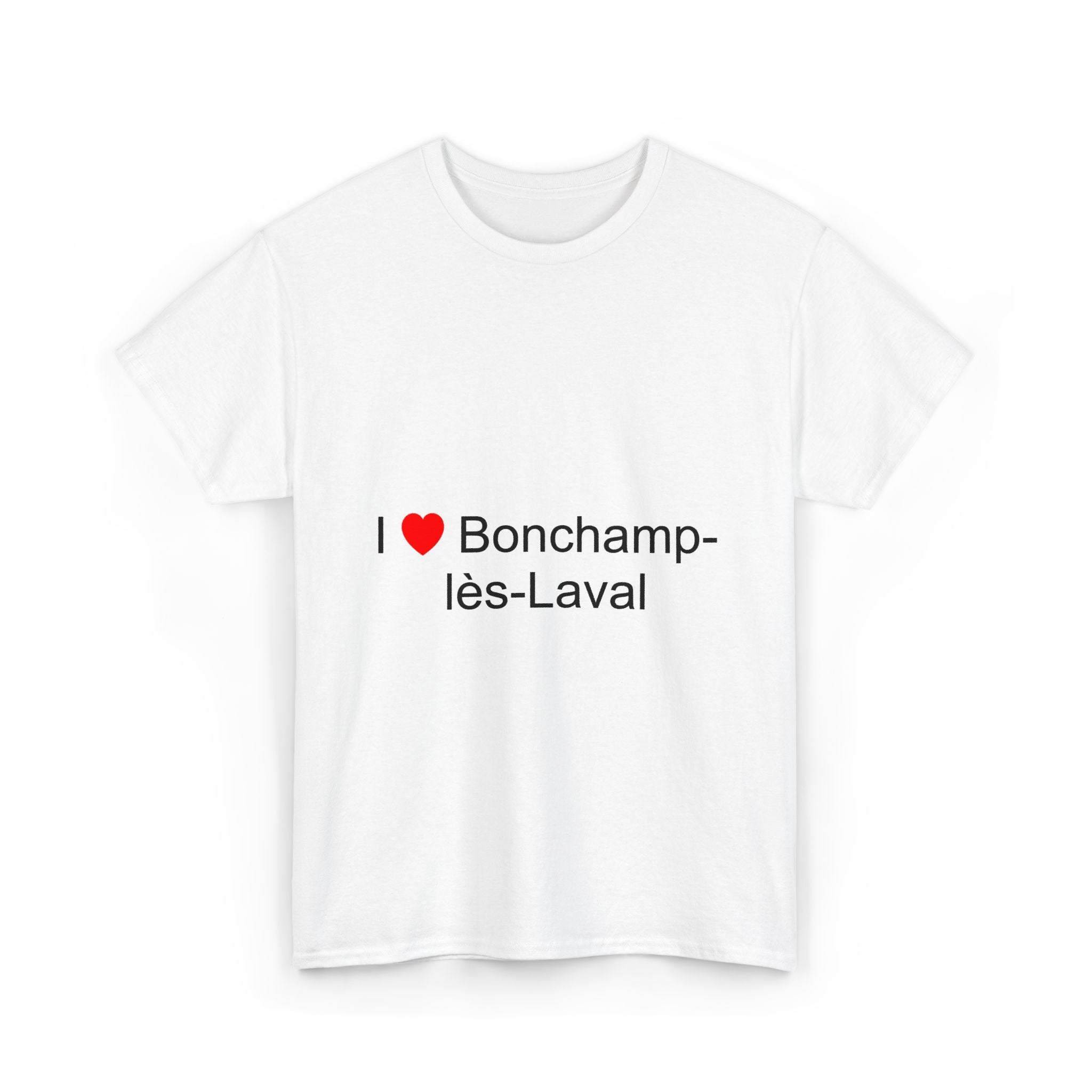 T-shirt I love bonchamp-lès-laval