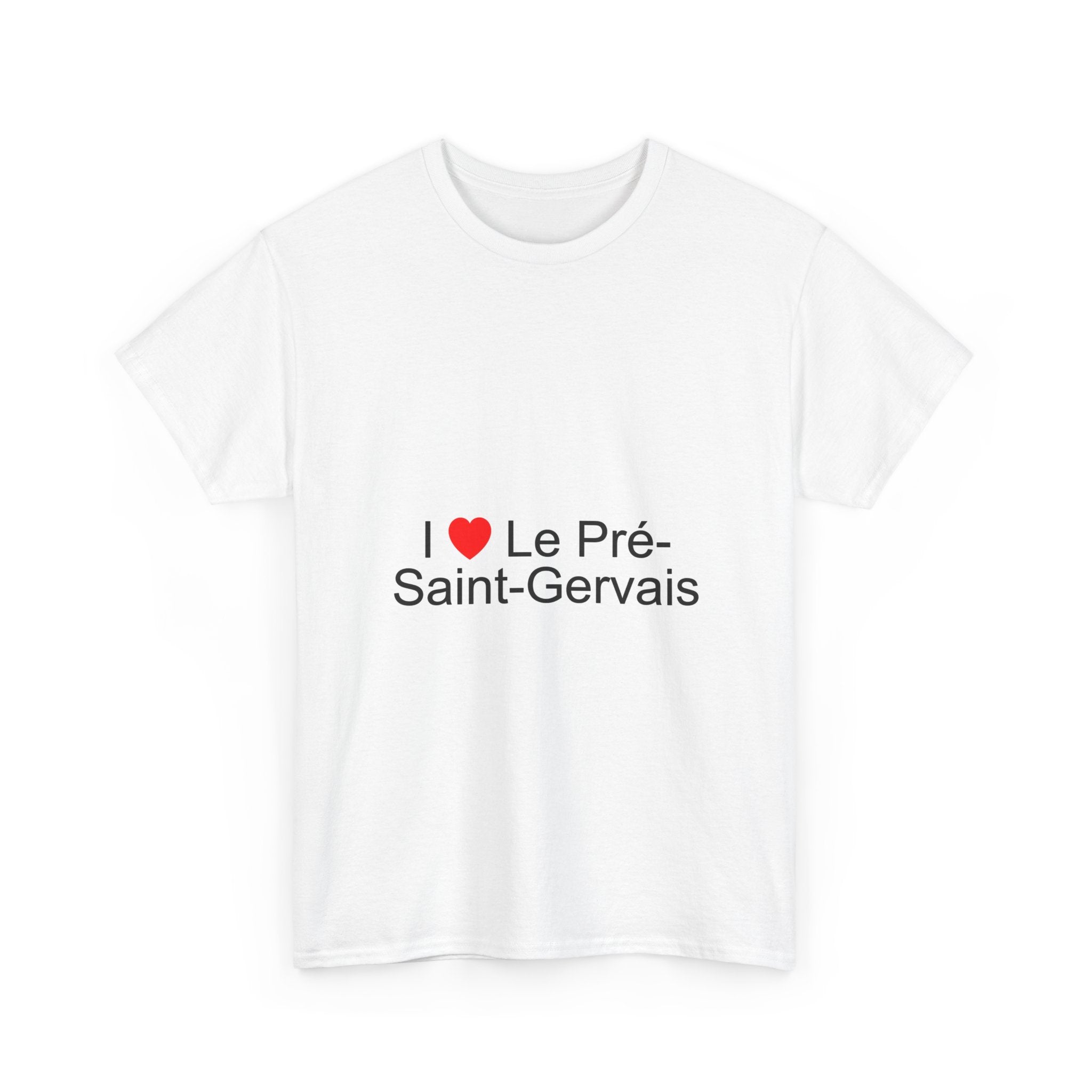 T-shirt I love le pré-saint-gervais