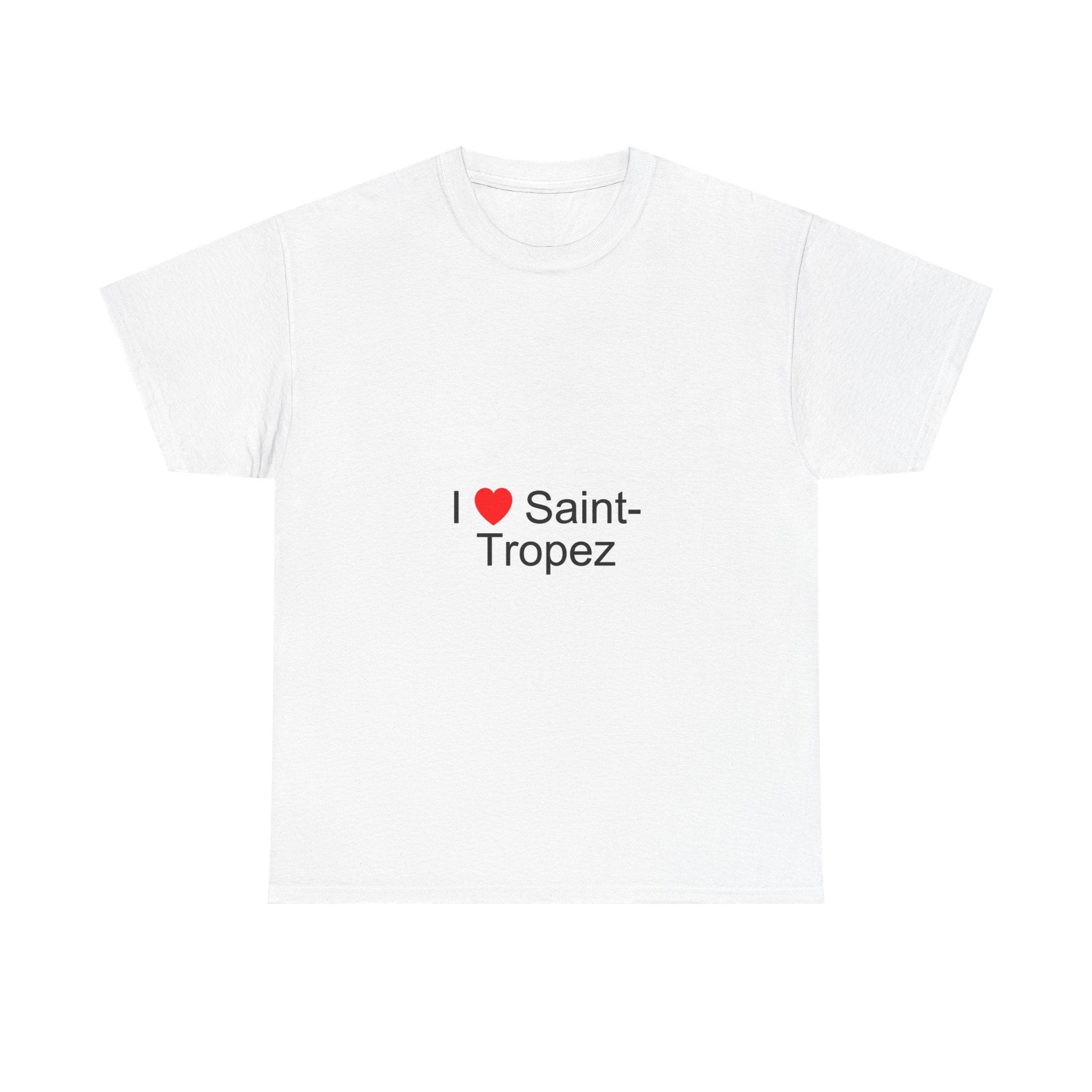 T-shirt I love saint-tropez