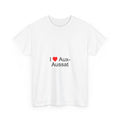 T-shirt I love aux-aussat