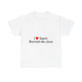 T-shirt I love saint-bonnet-de-joux
