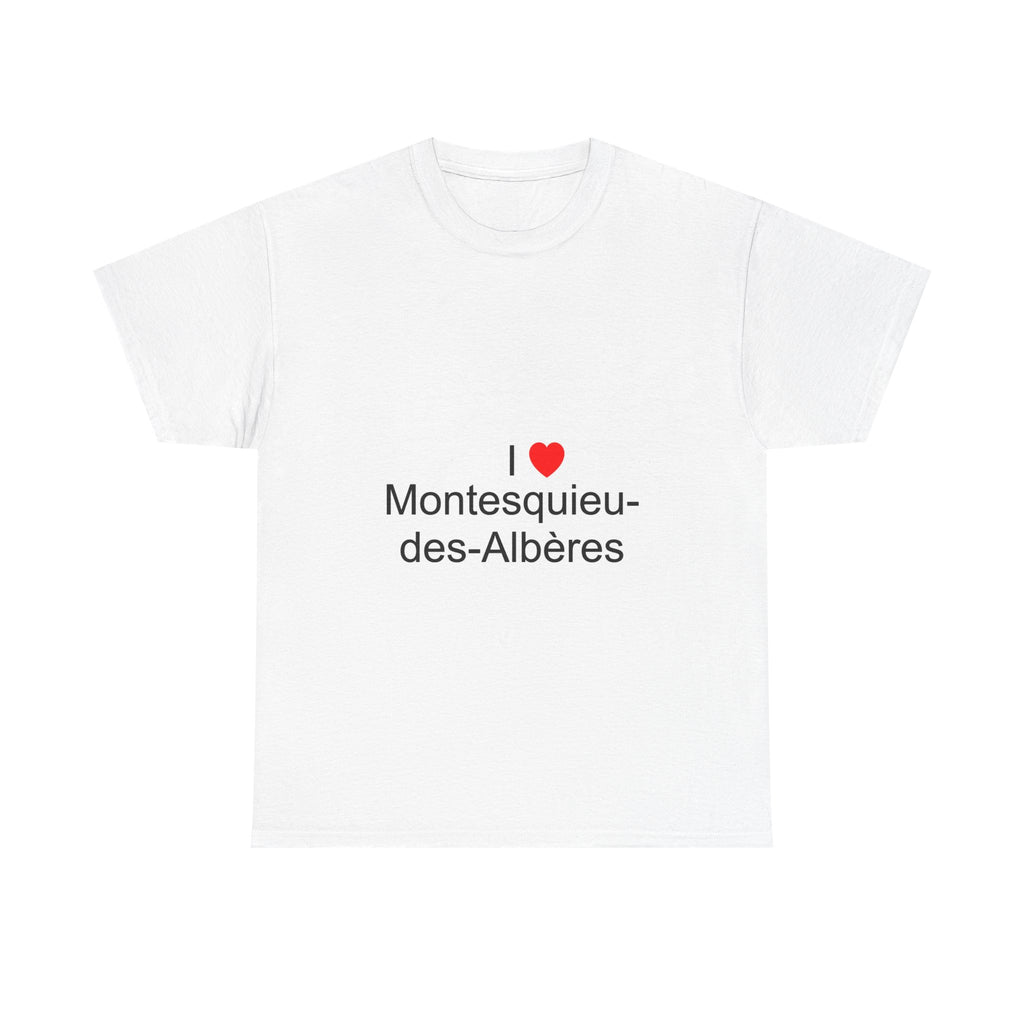 T-shirt I love montesquieu-des-albères