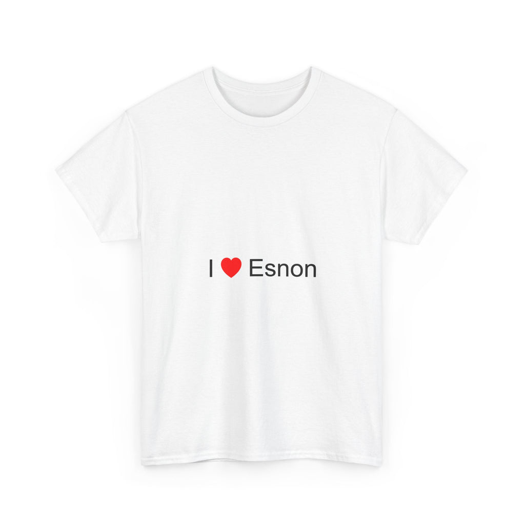 T-shirt I love esnon