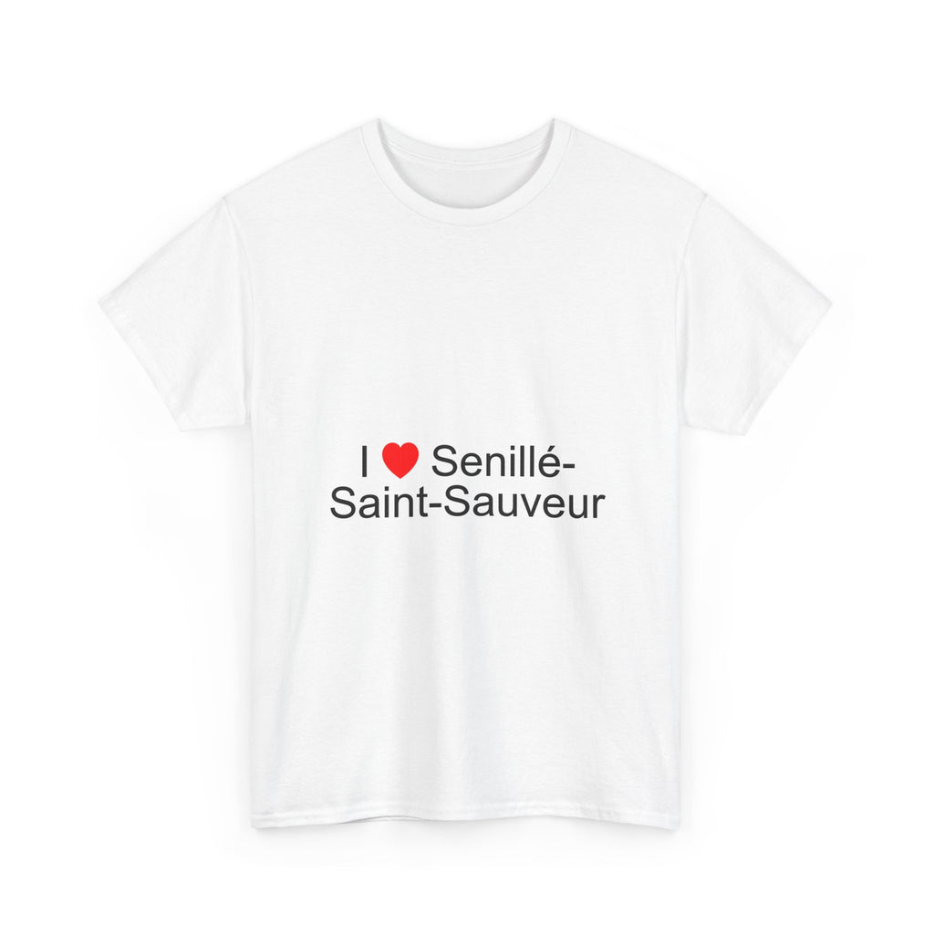 T-shirt I love senillé-saint-sauveur