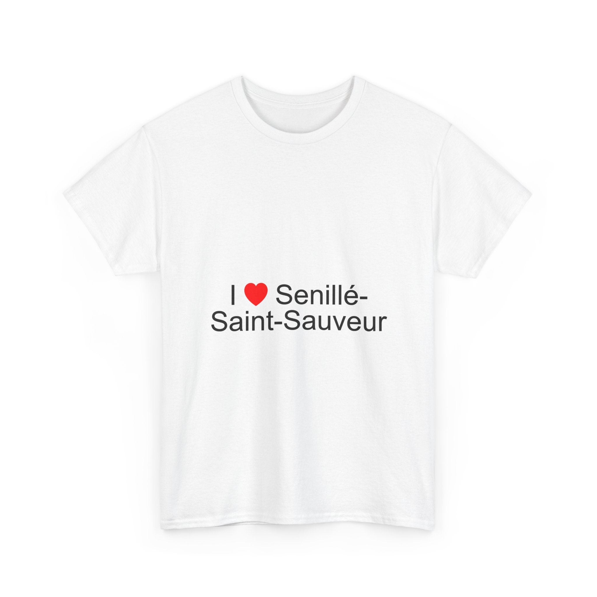 T-shirt I love senillé-saint-sauveur