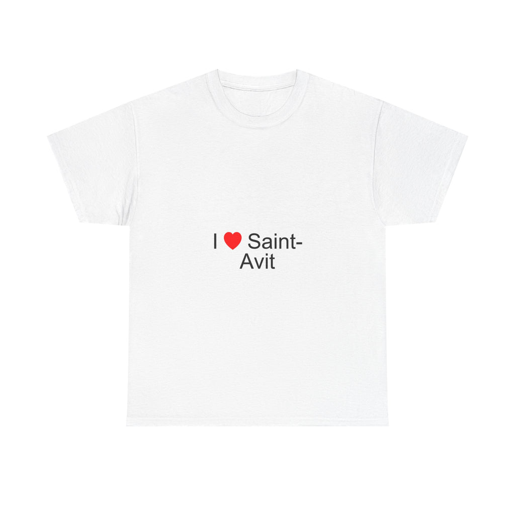 T-shirt I love saint-avit