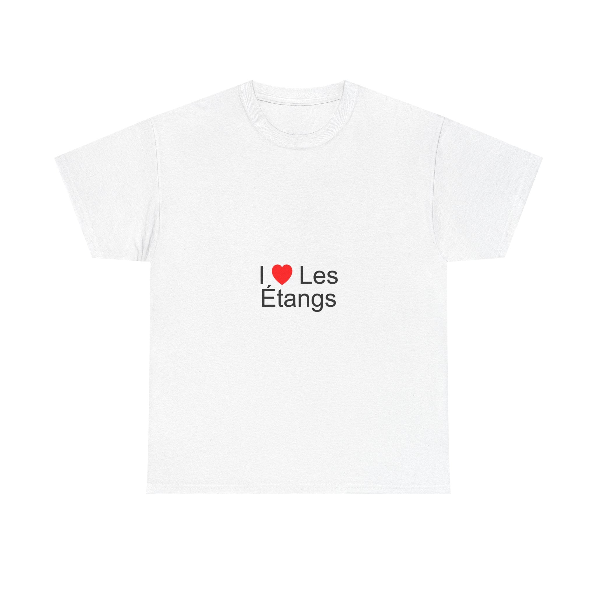 T-shirt I love les étangs