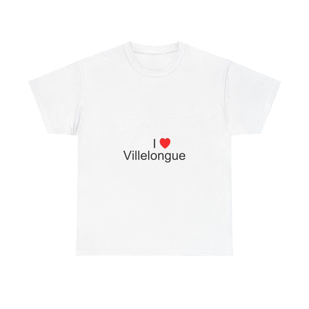T-shirt I love villelongue