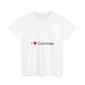 T-shirt I love courmes