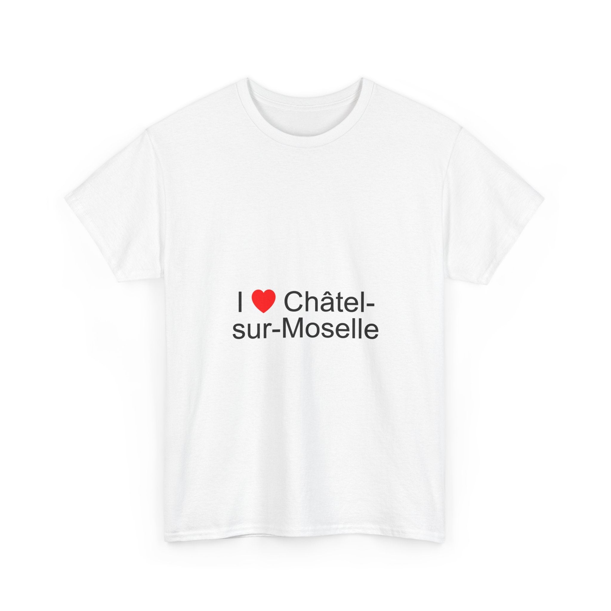 T-shirt I love châtel-sur-moselle