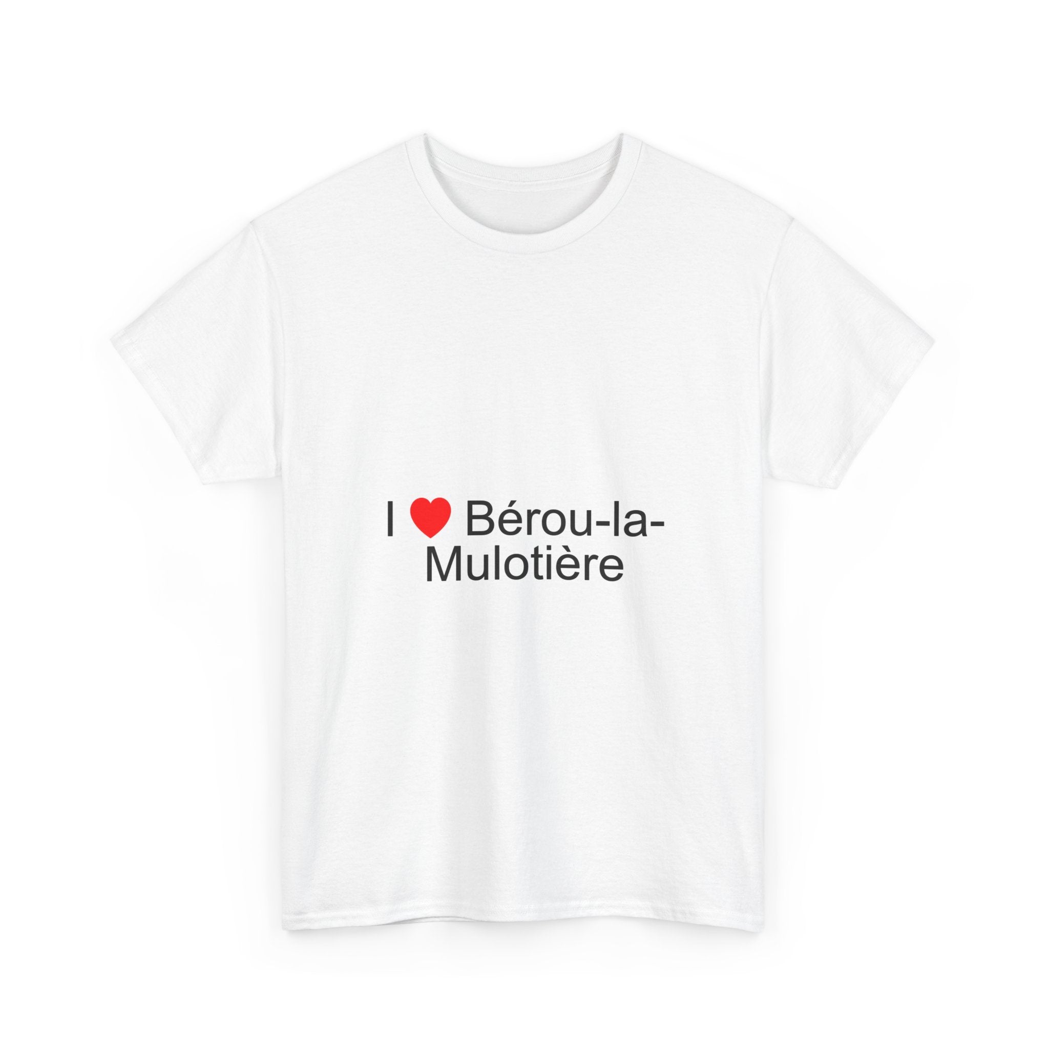 T-shirt I love bérou-la-mulotière