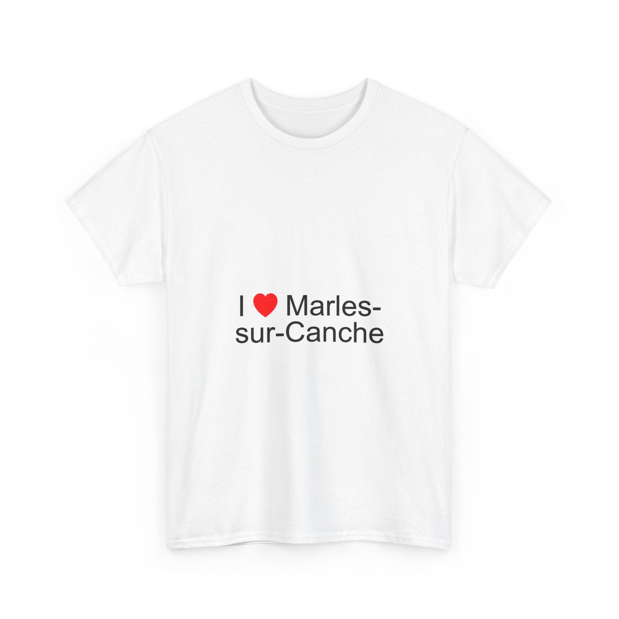 T-shirt I love marles-sur-canche